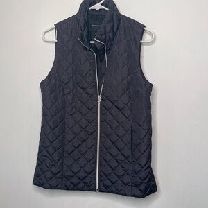 Banana Republic Zippered Vest Charcoal​
